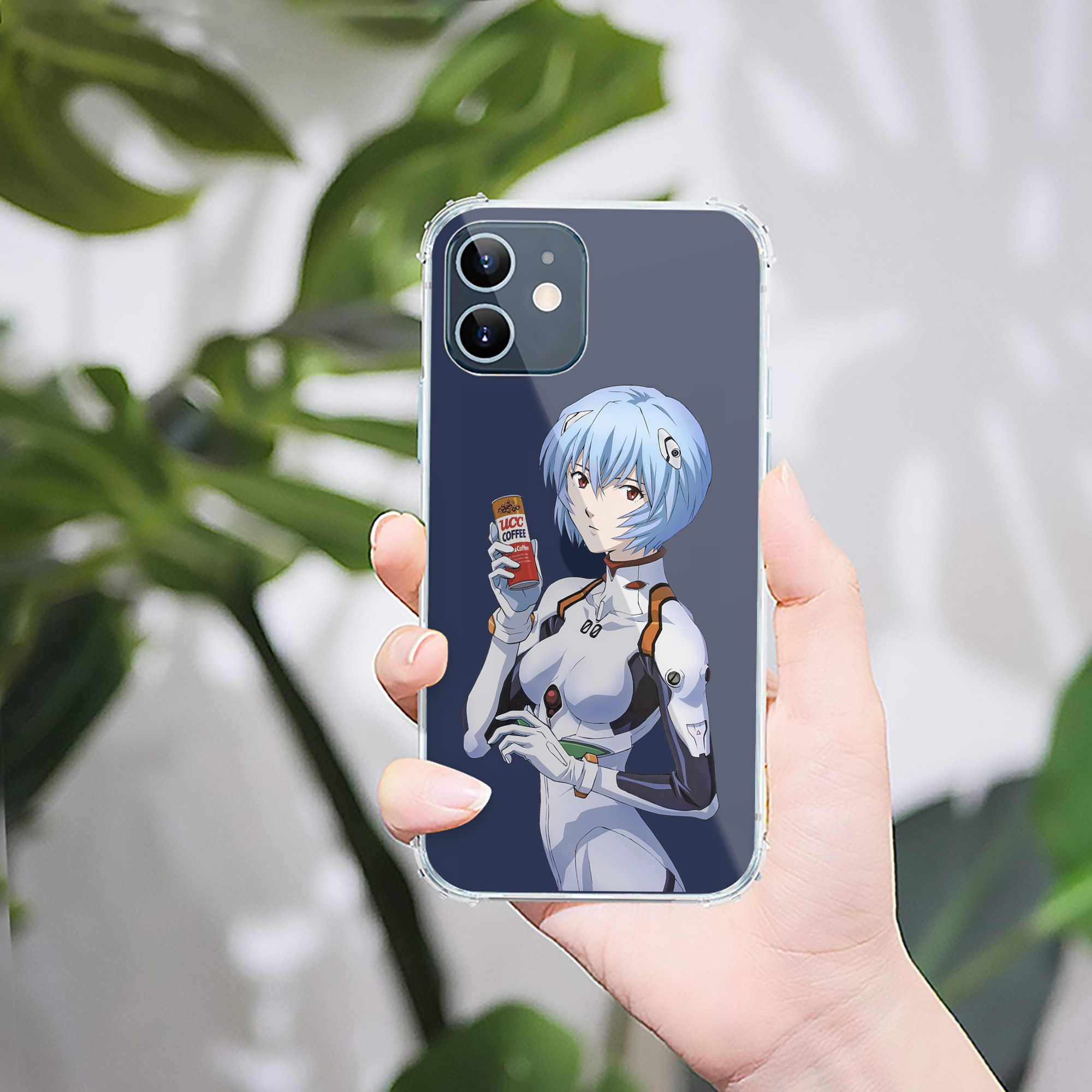 （画像用） EVA 新世紀エヴァンゲリオン 【iPhone 12シリーズ対応】透明スマホケース（クリアソフトケース）